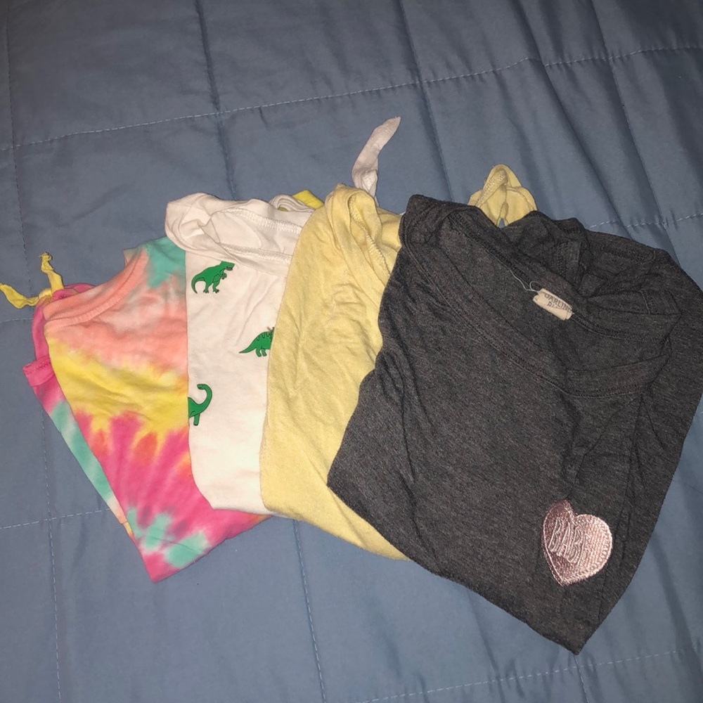 BUNDLE! 4 cropped t-shirts!